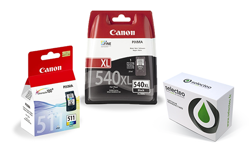 Canon Pack de 2 Cartouches PG 540 / CL 541 : Noir et Couleur (Emballage  standard)