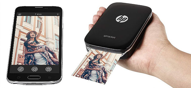 Mini imprimante photo mobile sans fil Polaroid Zip - Compatible avec les  appareils iOS et Android, NFC et Bluetooth 