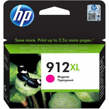HP 912 Pack de 4 cartouches d'encre Noir/Cyan/Magenta/Jaune