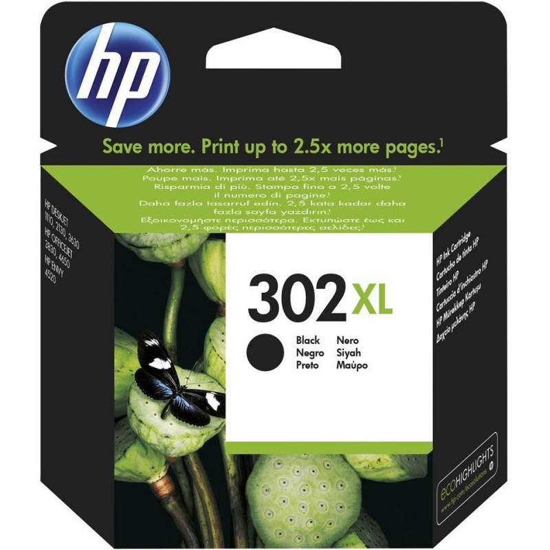 302XL - Pack de 2 Cartouches Compatibles pour HP 302 XL Noir et Couleurs -  pour cartouche 302
