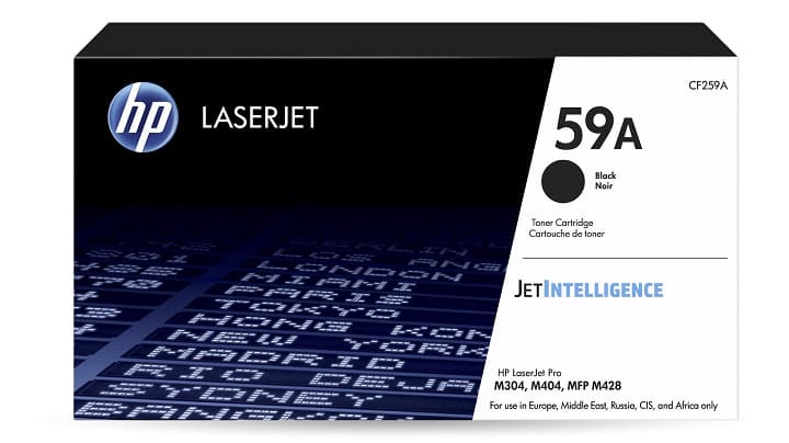 Cartouche Laser Toner 59A de marque originale HP